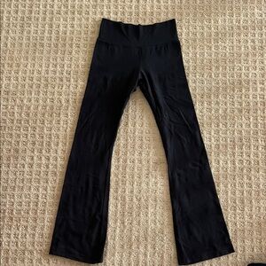 Brandy Melville Black Flared Yoga Pants